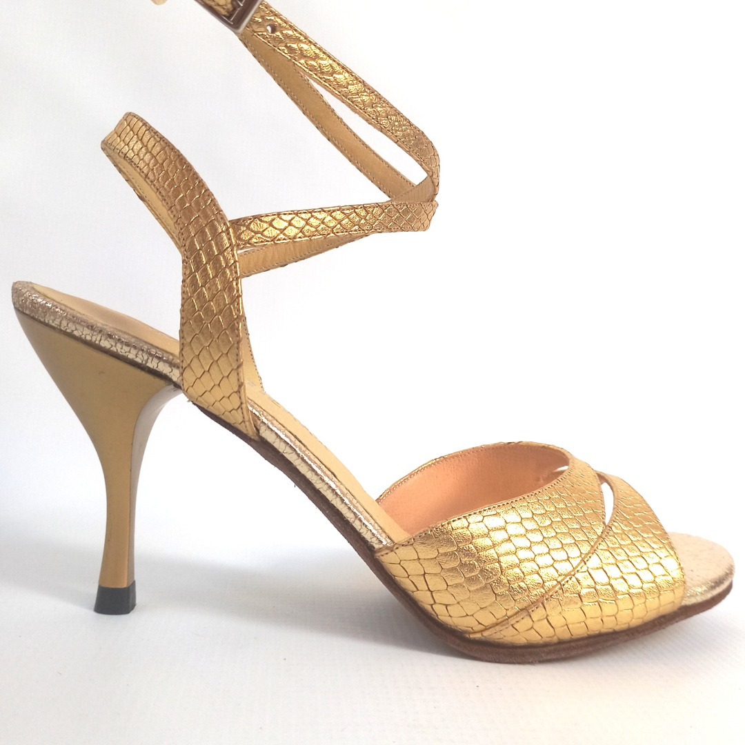 Monica Gold Tango Shoes Elegant Dance Footwear Adore Dance Shoes