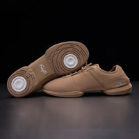 Fuego Dance Shoes - Split-Sole Latte
