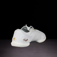 White split-sole Fuego shoes
