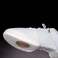 White split-sole Fuego shoes