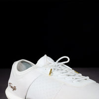 White split-sole Fuego shoes