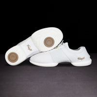 White split-sole Fuego shoes