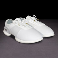 White split-sole Fuego shoes