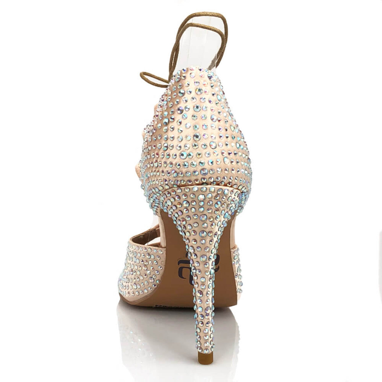 Aquazzura Temptation sandalen verfraaid met kristallen Wit Aquazzura Temptation sandalen verfraaid met kristallen Wit
