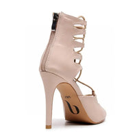 Amalia adjustable lace-up open-toe womens Latin dance shoes