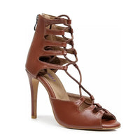Amalia adjustable lace-up open-toe womens Latin dance shoes