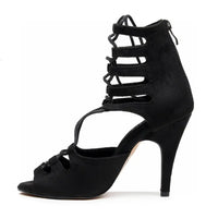 Amalia adjustable lace-up open-toe womens Latin dance shoes