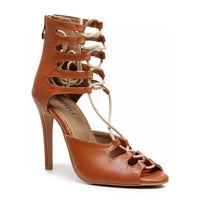 Amalia adjustable lace-up open-toe womens Latin dance shoes
