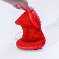 Unisex Split Sole Red Dance Sneakers - Mens Dance Shoes