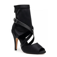 Sabeena stretch lycra Latin dance booties