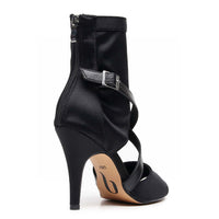 Sabeena stretch lycra Latin dance booties