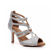 Vera cut-out strappy latin dance shoes