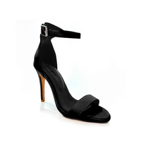 Zoe Classic Latin Dance Sandals with Street Sole