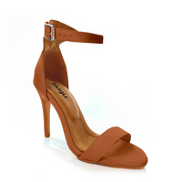 Zoe Classic Latin Dance Sandals with Street Sole