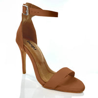 Zoe Classic Latin Dance Sandals with Street Sole