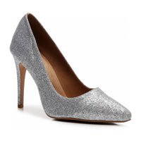 Adira Classic Pump silver vegan latin dance shoes