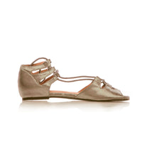 Legato - lace up flat sandals