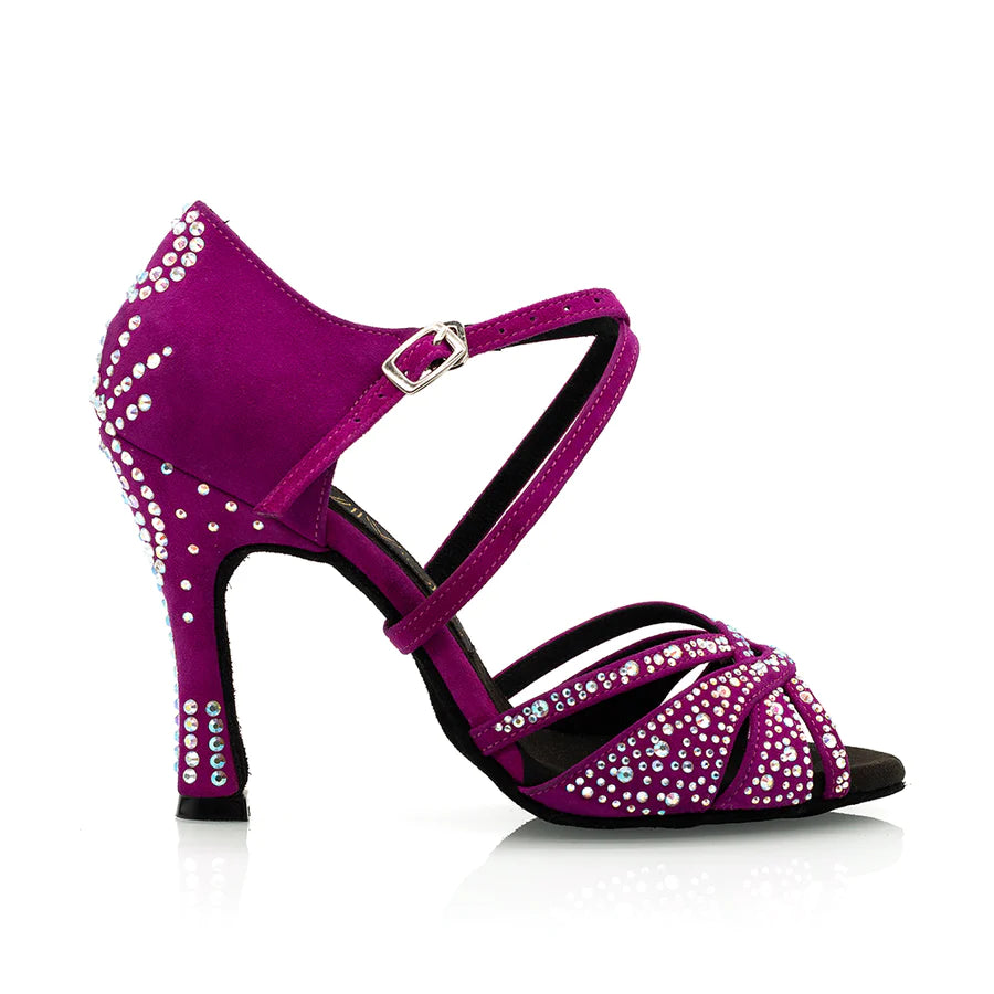 Fuchsia women's Latin dance shoes
