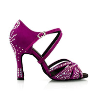 Fuchsia women's Latin dance shoes