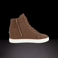 Mocha wedge Fuego dance shoes