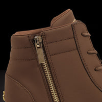 Mocha wedge Fuego dance shoes