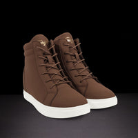 Mocha wedge Fuego dance shoes