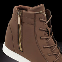 Mocha wedge Fuego dance shoes