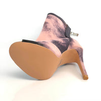 Shabina Tie Dye Stretch Lycra Latin Dance Booties