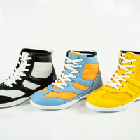 Vigor hi top dance sneakers - yellow