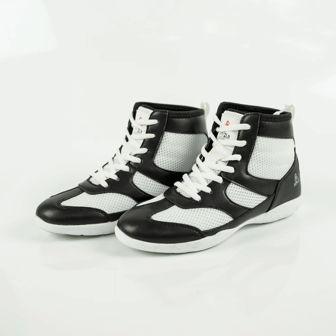 Vigor hi top unisex dance sneaker Black and White Retro Black and White Retro