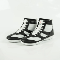 Vigor hi top unisex dance sneaker Black and White Retro Black and White Retro