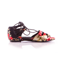 Legato - lace up flat sandals