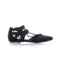 Rosalina pointed closed toe flat dance sandals