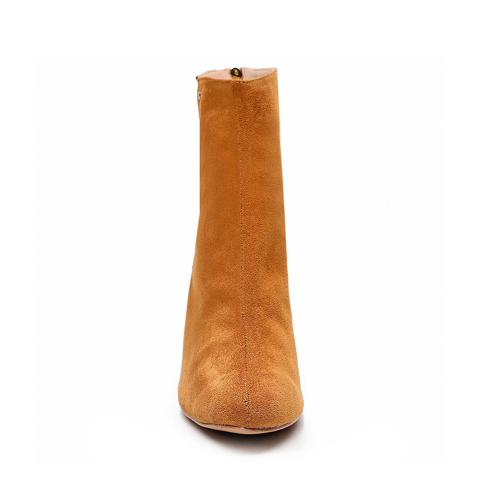 Unite Closed Toe Suede Latin Dance Booties