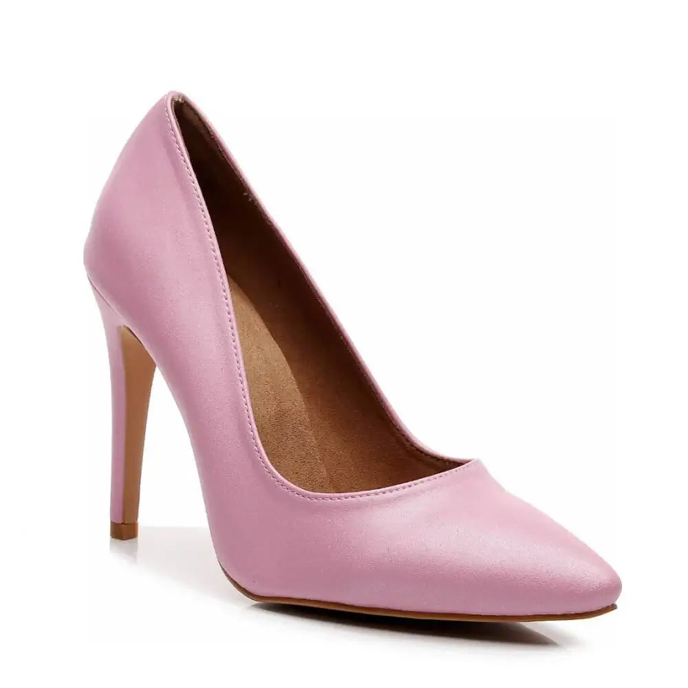 Adira Classic Pump pink vegan latin dance shoes