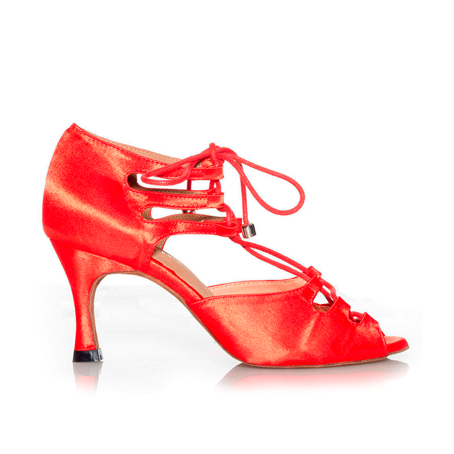 Alemana - Adjustable Lace Up Dance Shoes  (Suede Sole)