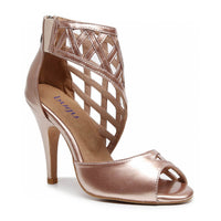Caressa - Open Toe Cage Stiletto (Street Sole)
