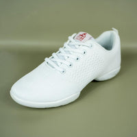 Sky - White Split Sole Unisex Dance Sneaker
