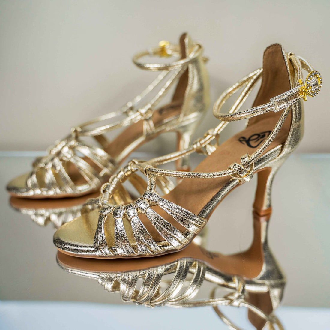 Grace Golden Dance Heels