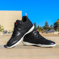 Glowing Rhythm mens dance sneakers glow in dark