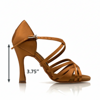 Kira - Tan Latin and Ballroom Dance Shoes