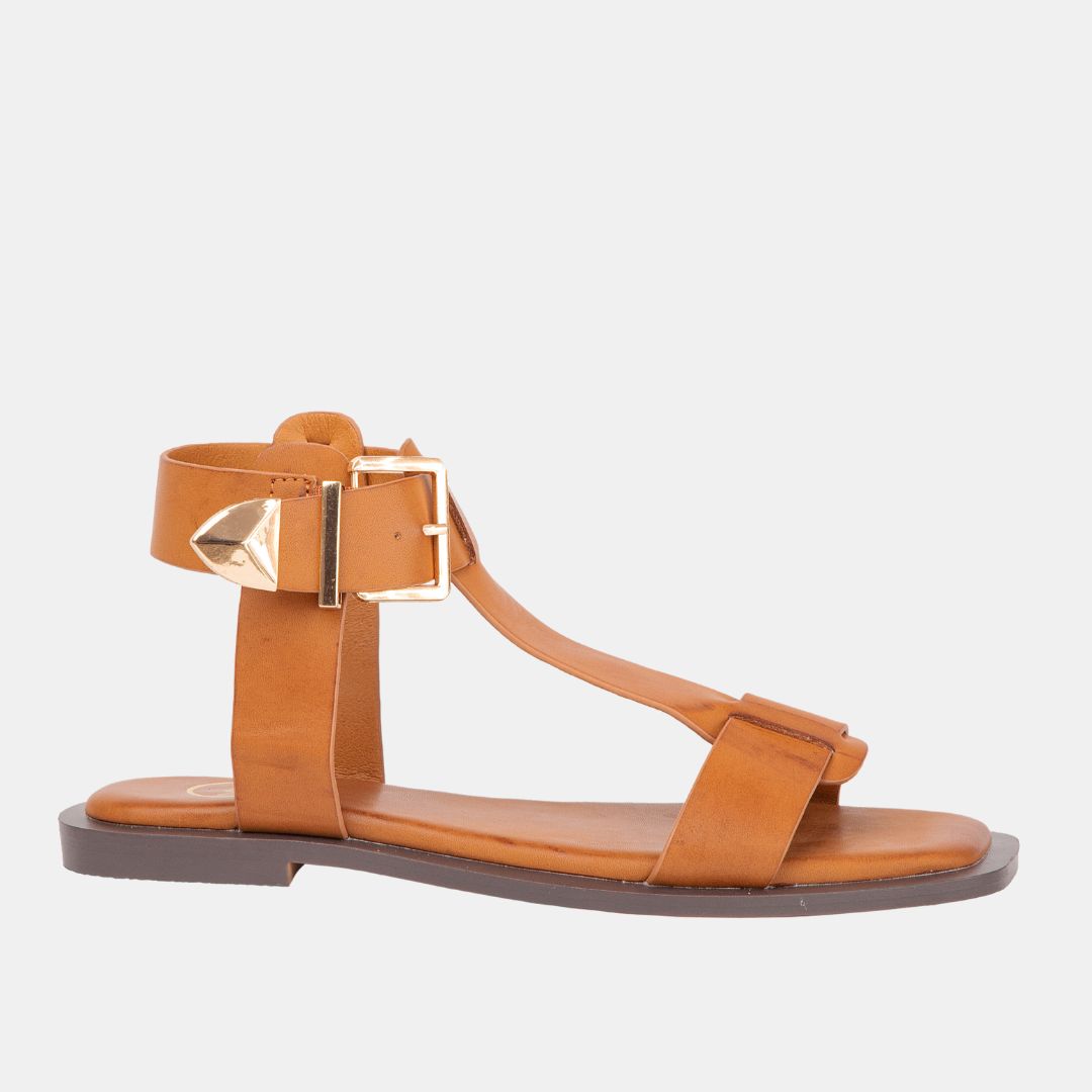 Ava Ankle Buckle Sandal - Main Image