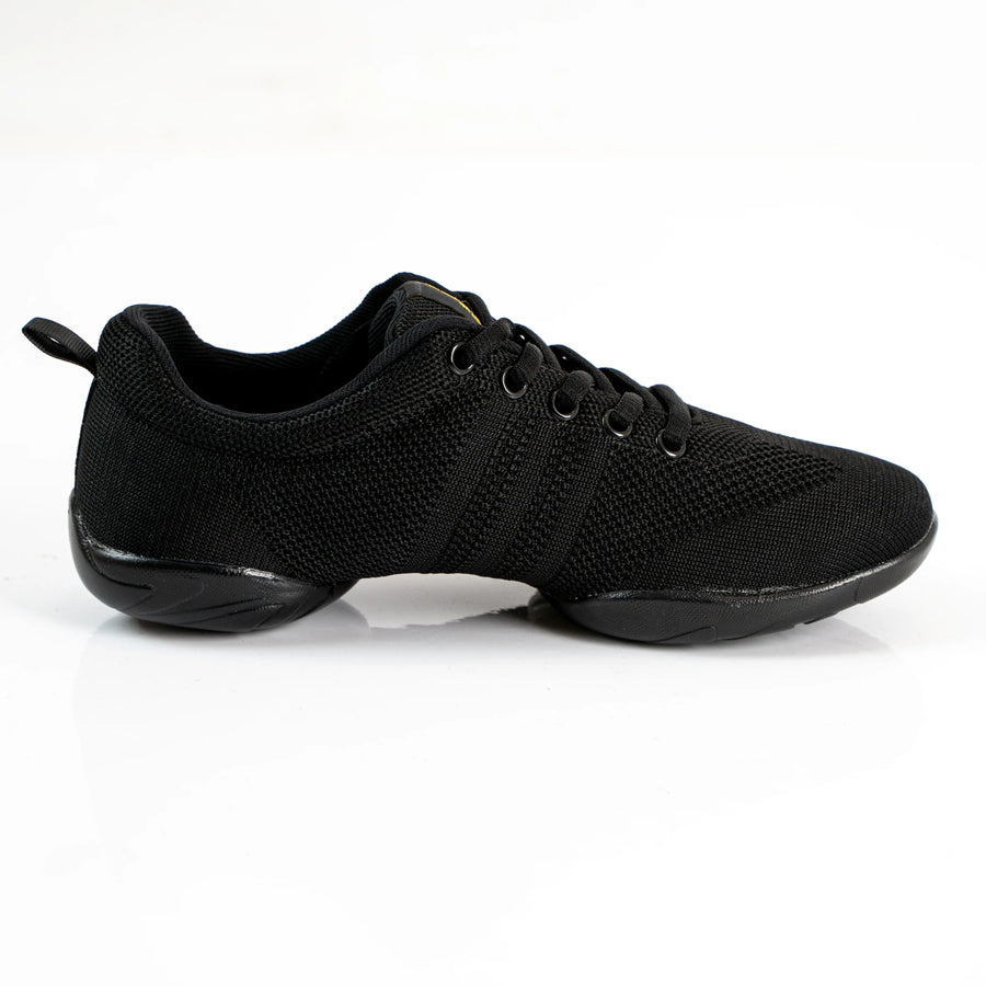 Black Dance Sneaker Split Sole - Unisex