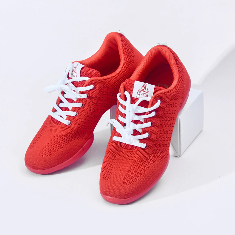 Red Dance Sneaker Split Sole - Unisex