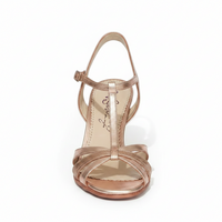 NEO Copper Leather and Snake Argentine Tango Shoes