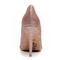 Adira Classic Pump rose gold glitter vegan latin dance shoes