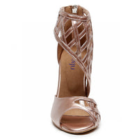 Caressa - Open Toe Cage Stiletto (Street Sole)