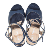 Nizza Twins Slim - Cobalt Blue Dance Shoe