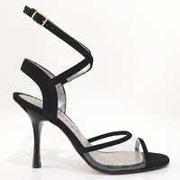 Acrylic and Black Suede NEO Argentine Tango Shoes