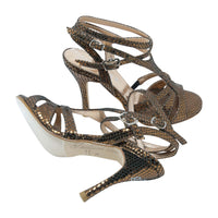 Recoleta Twins Metallic Bronze Tango Shoes